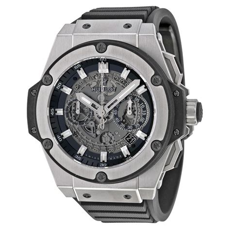 hublot unico skeleton|hublot titanium watch.